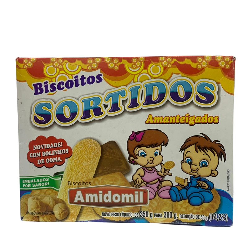 Biscoitos Sortidos Amidomil 350g